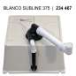Preview: BLANCO 523730 SUBLINE 375-U Keramik alugrau ohne Ablauffernbedienung 45 cm Untermaß