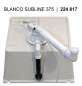 Preview: BLANCO 516039 SUBLINE 375-U, Keramik PuraPlus, vanilla, mit Ablauffernbedienung, 45 cm Untermaß