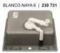 Preview: BLANCO 519638 NAYA 6, SILGRANIT, anthrazit, ohne Ablauffernbedienung, keine Beckenlage, 600 mm Untermaß