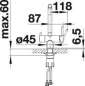Preview: BLANCO 523139 FONTAS II Messing SILGRANIT-Look, muskat, Hochdruck