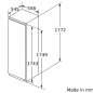 Preview: BOSCH KIR81AFE0 Serie | 6, Einbau-Kühlschrank, 177.5 x 56 cm