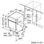Preview: BOSCH SPI2HKS08E Serie 2, Teilintegrierter Geschirrspüler, 45 cm, Edelstahl