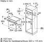 Preview: BOSCH HBA171BS1 Serie 2 Einbau-Backofen 60 x 60 cm Edelstahl (Nur noch einmal verfügbar!)
