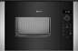 Preview: Neff HLAWD53N0 HWB53 Einbau-Mikrowelle schwarz für 60cm breite u.38cm hohe Hochschränke