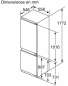 Preview: BOSCH KIN86ADD0 Serie 6 Einbau-Kühl-Gefrier-Kombination mit Gefrierbereich unten 177.2 x 55.8 cm Flachscharnier mit Softeinzug