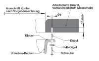 Blanco 515454 Subline 320-U Unterbaubecken SILGRANIT PuraDur Seidengrau