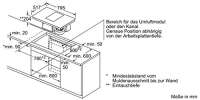 Bosch PKM845F11E 80 cm Kochstelle Glaskeramik mit integriertem Dunstabzug