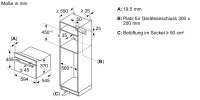 BOSCH CEG732XB1 Serie 8 Einbau-Mikrowelle 60 x 45 cm Schwarz