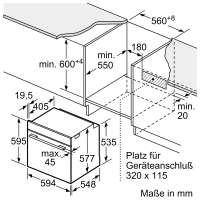 Siemens HB774G2B1 iQ700 Einbau-Backofen 60 x 60 cm Schwarz, Edelstahl