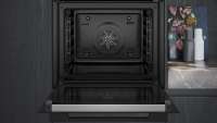 Siemens HB774G2B1 iQ700 Einbau-Backofen 60 x 60 cm Schwarz, Edelstahl