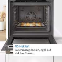 BOSCH HBG8755C0 Serie | 8 Einbau-Backofen 60 x 60 cm Carbon black