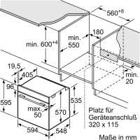 NEFF B2CCG6AN0 BCB2662 Backofen Edelstahl