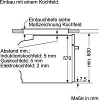 NEFF B2CCG6AN0 BCB2662 Backofen Edelstahl