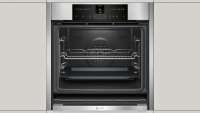 Neff BVR 5522 N B55VR22N0 Edelstahl Backofen mit Dampfunterstützung