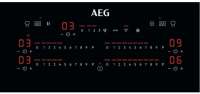 AEG CCE84779XB Induktionkochfeld mit integriertem Dunstabzug, Muldenlüfter, WLAN-fähig, Umluft, 80cm