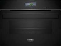 Siemens CS936GCB1 iQ700 Einbau-Kompaktdampfbackofen 60 x 45 cm Schwarz,