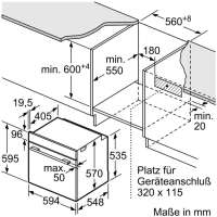 NEFF XE3 Herd-Set (E1CCC0AN0 Herd + M13R42N2 Elektro-Kochfeld 60 cm)