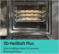 Siemens HB317GAS0 iQ500 Einbau-Backofen 60 x 60 cm Edelstahl