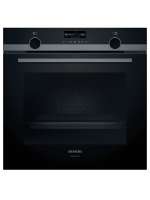 Siemens HB479G5B6 iQ500 Einbau-Backofen Breite 60 cm, Schwarz, Edelstahl