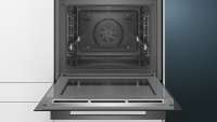 Siemens HB479G5B6 iQ500 Einbau-Backofen Breite 60 cm, Schwarz, Edelstahl