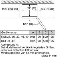 Siemens KG36N2LEA Kühl-/Gefrierkombination inox-look / E