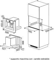 Bauknecht KMT 9145 IXL Einbau-Kaffeemaschine (45 cm hoch)