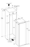 Gaggenau RC289370, Serie 200, Vario Kühlgerät, 177.5 x 56 cm, Flachscharnier mit Softeinzug