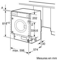 BOSCH WIW24347FF Serie 6 Waschmaschine, Frontlader 7 kg 1200 U / min