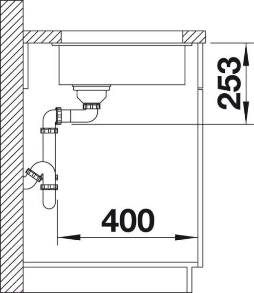 Blanco 513394 Subline 160-U weiß