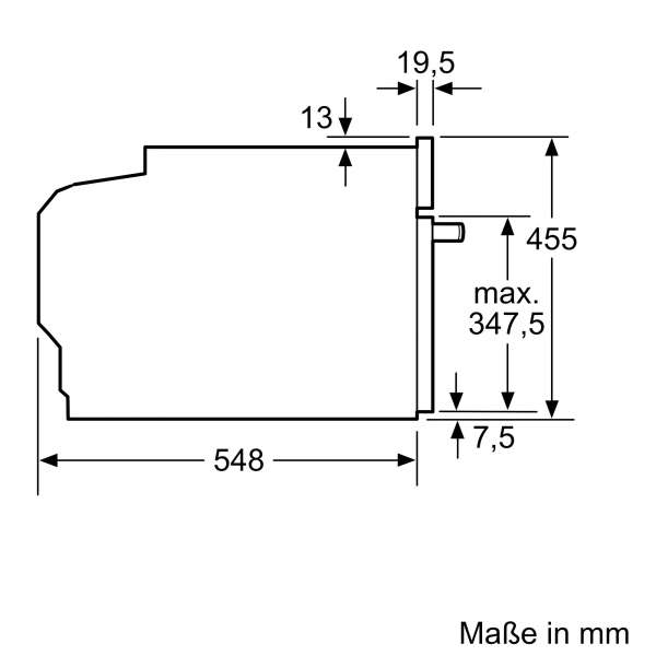 BOSCH CMG9241B1 Serie 8 Einbau-Kompaktbackofen mit Mikrowellenfunktion 60 x 45 cm Schwarz