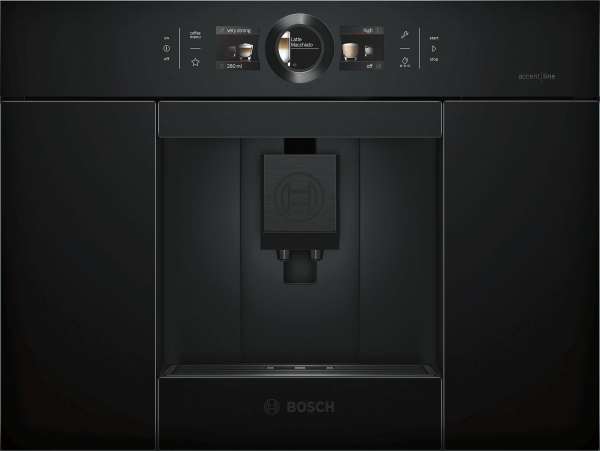 BOSCH CTL836EC6 Serie 8 Einbau-Kaffeevollautomat Schwarz