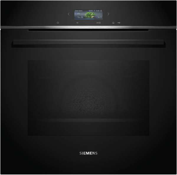 Siemens HB774G2B1 iQ700 Einbau-Backofen 60 x 60 cm Schwarz, Edelstahl