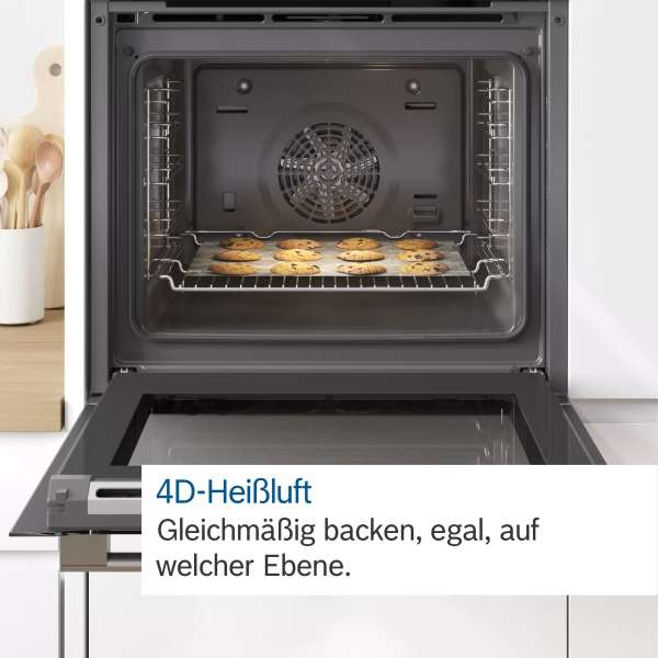 BOSCH HBG8755C0 Serie | 8 Einbau-Backofen 60 x 60 cm Carbon black