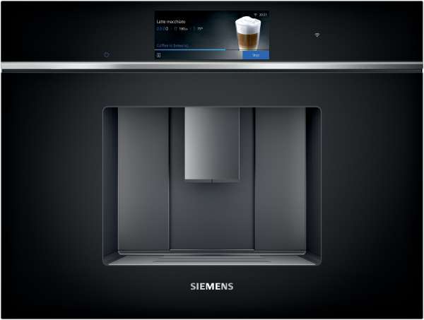 Siemens CT718L1B0 Einbau Kaffeevollautomat schwarz TFT-Full-Touchdisplay coffeeWorld aromaSelect Favoriten