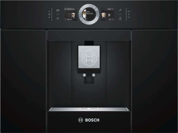 Bosch CTL636EB6 Einbaukaffeevollautomat 45cm HomeConnect fähig