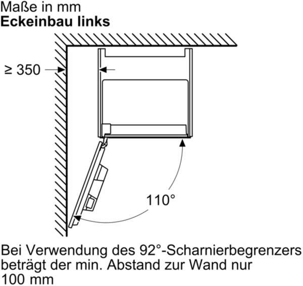 BOSCH CTL7181B0 Serie 8 Einbau-Kaffeevollautomat Schwarz, Wassertank