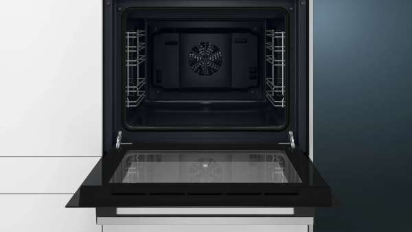 Siemens HB013FBB0 iQ100 Einbau-Backofen 60 x 60 cm Schwarz