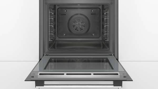 BOSCH HBA171BS1 Serie 2 Einbau-Backofen 60 x 60 cm Edelstahl (Nur noch einmal verfügbar!)