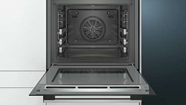 SIEMENS HE273ATS0 Backofen (Elektro/Einbau) / 59,4 cm / Active Clean / Vollglas-Innentür / Edelstahl [Energieklasse A]