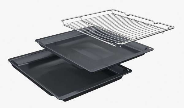 BOSCH HMG7361B1 Serie 8 Einbau-Backofen mit Mikrowellenfunktion 60 x 60 cm Schwarz