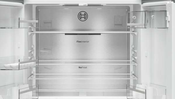 Bosch KFN96AXEA FrenchDoor VitaFreshXXL NoFrost HomeConnect BigBox SuperCooling MetalRückwand MultiAirflow