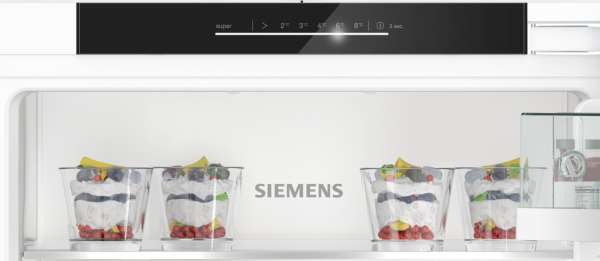 Siemens KI41RADD1 iQ500 Einbau-Kühlschrank 122.5 x 56 cm Flachscharnier mit Softeinzug