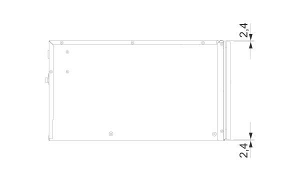 BORA MSS290 Multischublade Set  (1x MS290, 1x MSF290) inkl. Glasfront, Wärmeschublade