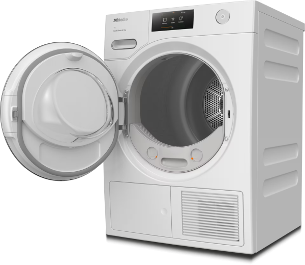 Miele TWR780WP Eco&Steam&9kg Lotosweiß 9 kg I M Touch I SteamCare I SilenceDrum I DryCare 40