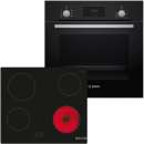 BOSCH HBD231FB65 Einbau-Backofen-Set Einbau-Backofen, Elektro-Kochfeld (HBF133BA0 + PKE61RAA2E)